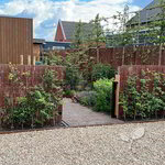 Lage tuinafscheiding wilgen 150 x 500 cm